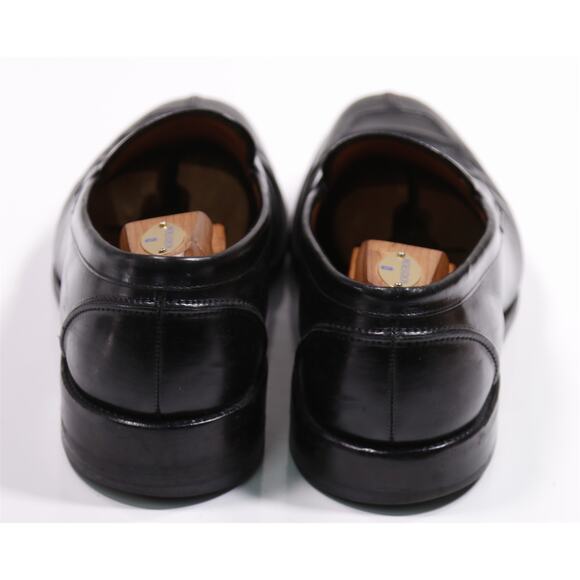 Allen Edmonds Glasgow Black Leather Penny Loafers 13 D - Picture 6 of 11